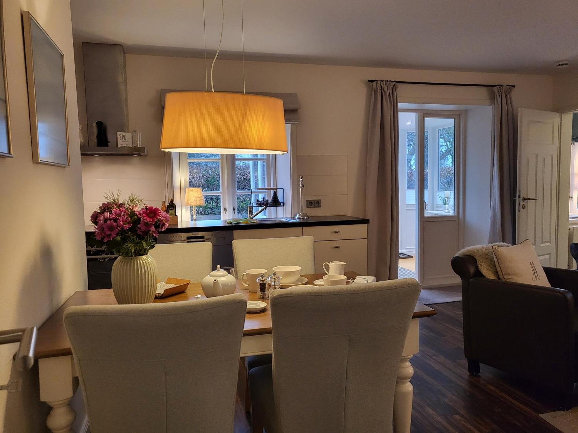 Ferienwohnung 1 Im Reetdachhaus Muehlenhof Sankt Peter-Ording Buitenkant foto